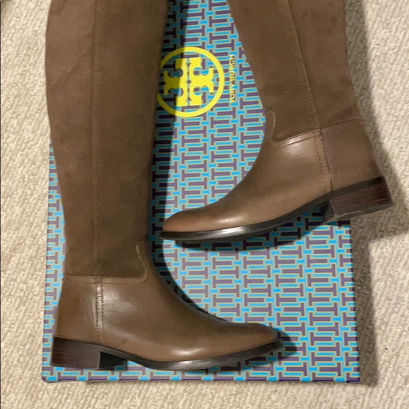 Tory Burch Simone Over the Knee boots in box - Picture 7 of 12